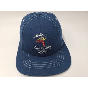 Vintage Sydney 2000 Olympics Snapback (Fits Small) Hat Cap Millennium Collection
